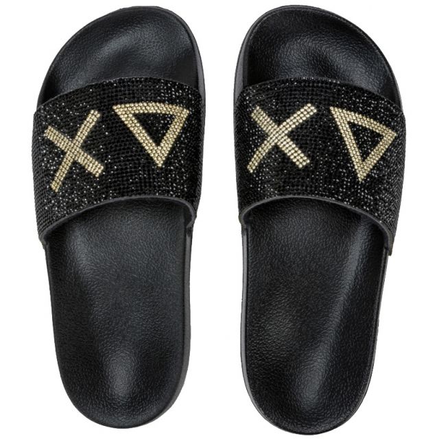 SUN68 CIABATTA SLIPPERS LOGO X35105-11