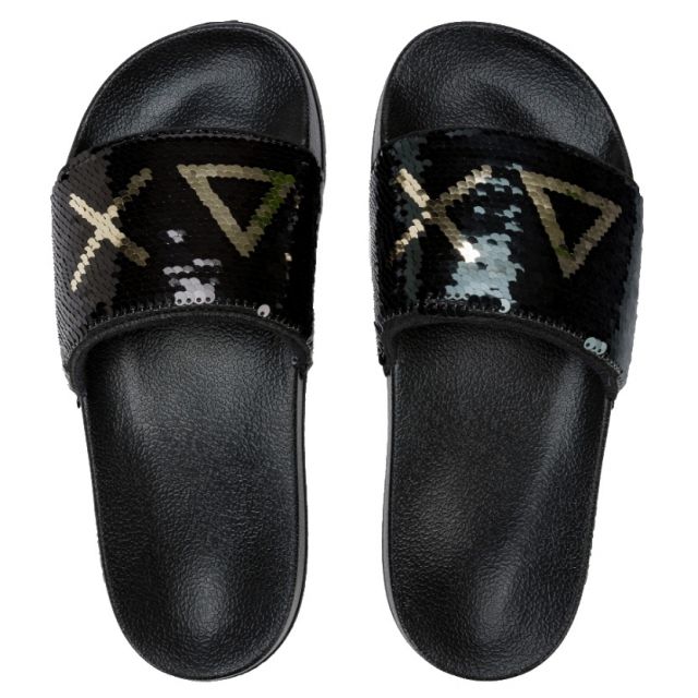 SUN68 CIABATTA SLIPPER DONNA SEQUIN X35203-1143