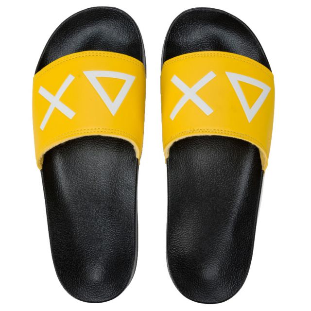 SUN68 CIABATTA SLIPPERS LOGO X35101-1123