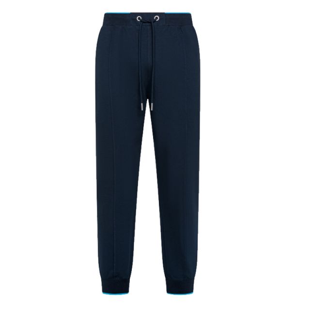 SUN68 PANTALONI JOGGER PIQUET BLU F35139-07