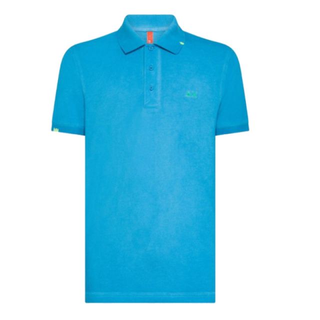 SUN68 POLO SPECIAL DYED BEACH S/S A35143-73