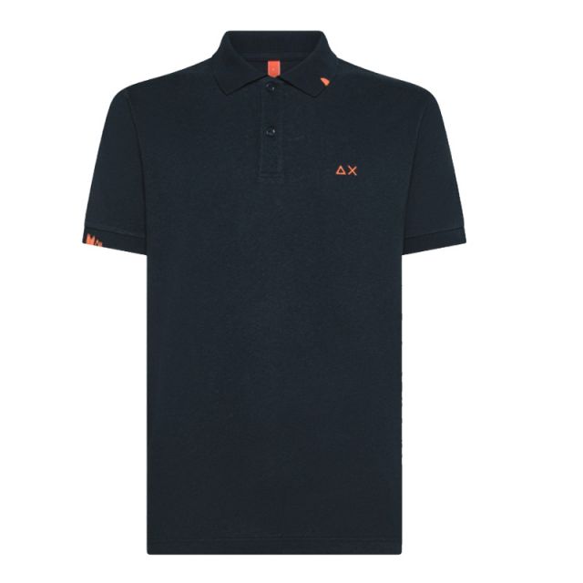 SUN68 POLO JERSEY LINEN BEACH S/S A35144-07