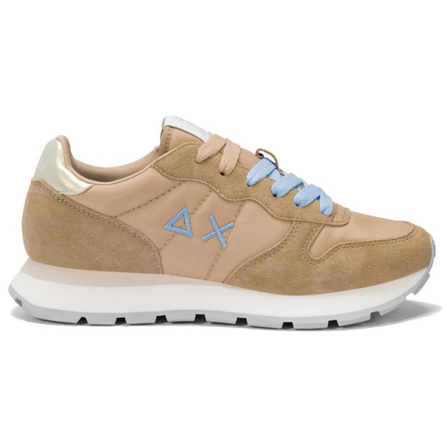SUN68 SNEAKERS ALLY SOLID NYLON BEIGE Z35201-16