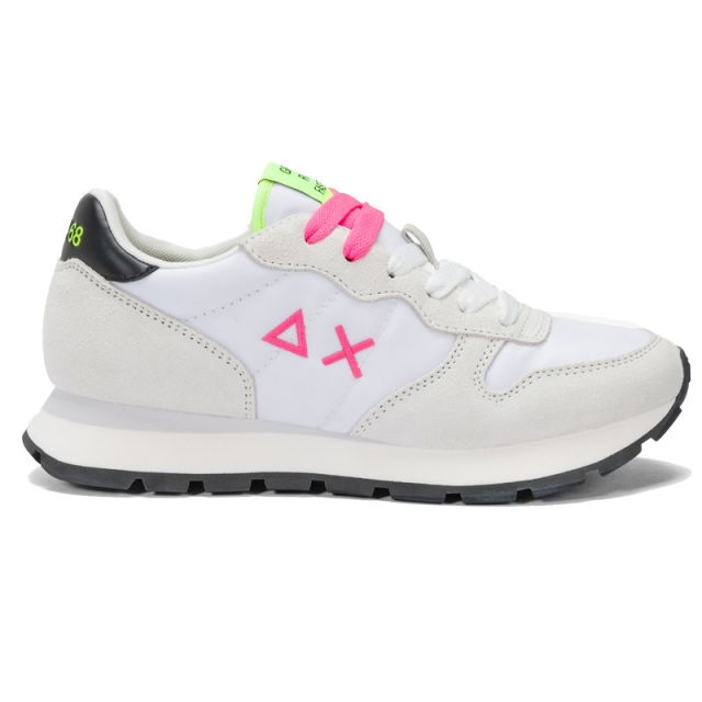 SUN68 SNEAKERS ALLY SOLID NYLON BIANCO Z35201-0162