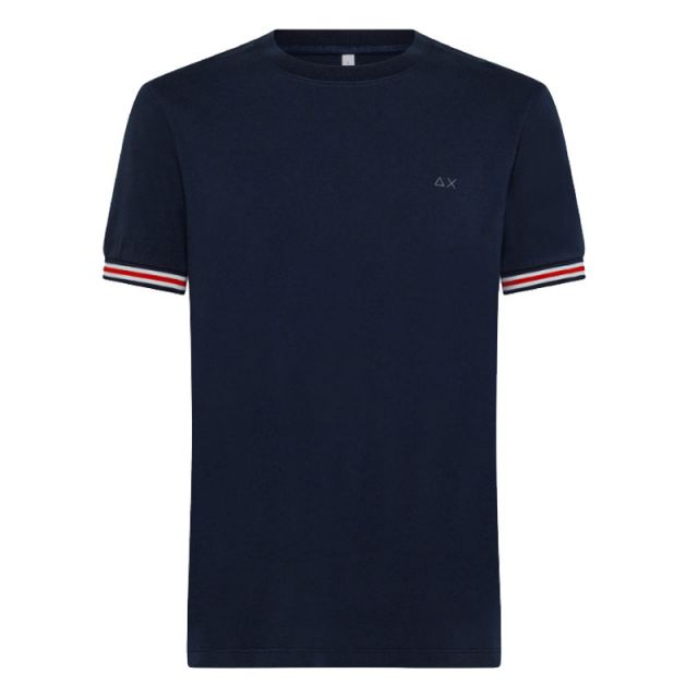SUN 68 T-SHIRT UOMO CONTRAST RIB T33103-07