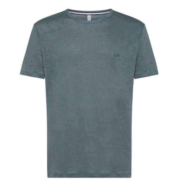SUN 68 T-SHIRT UOMO LINEN SOLID T33130-99