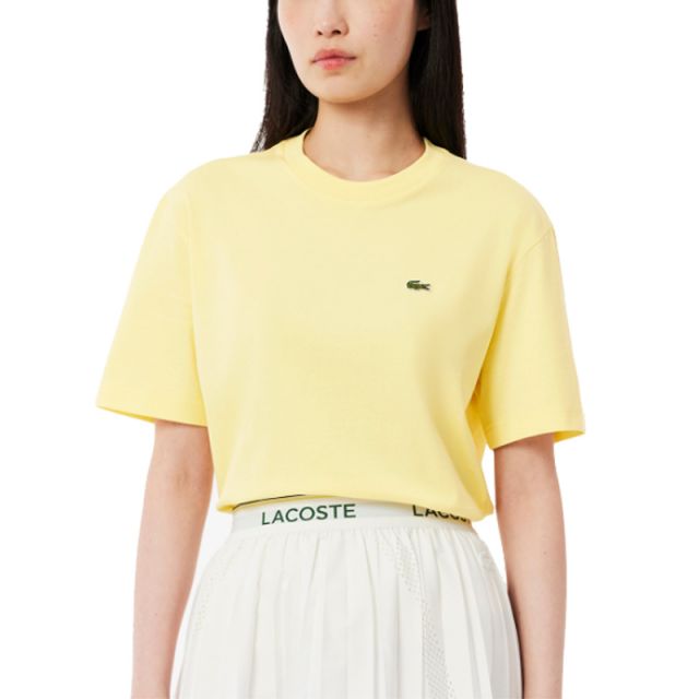 LACOSTE T-SHIRT DONNA COTONE RELAXEDED FIT TF7215-107