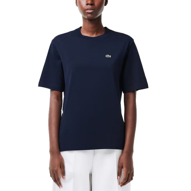 LACOSTE T-SHIRT DONNA COTONE PIMA RELAXED FIT TF7215-166