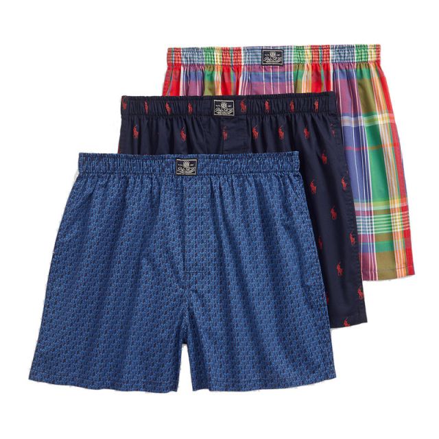 RALPH LAUREN 3 BOXER CLASSIC COTTON 714830273019