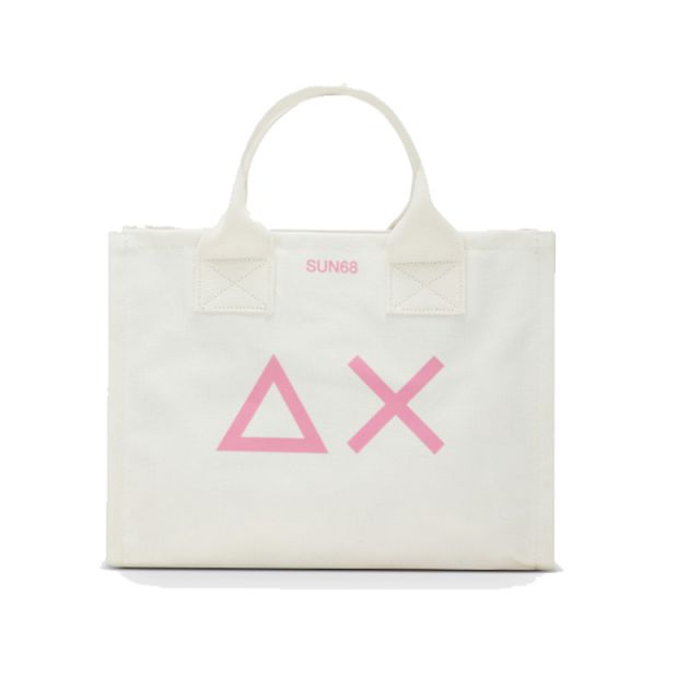 SUN68 BORSA CANVAS BEACH BAG X35212-01