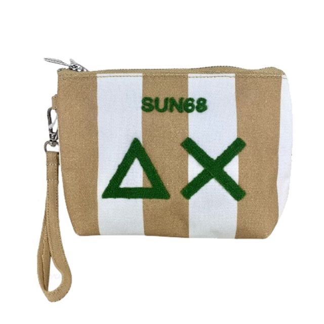 SUN68 CANVAS PRINTED POCHETTE X35225-1601