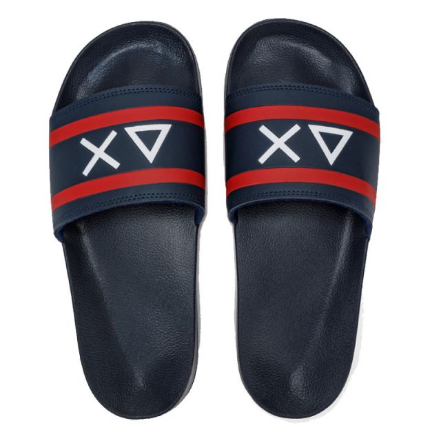 SUN 68 CIABATTA SLIPPERS LOGO X33150-07