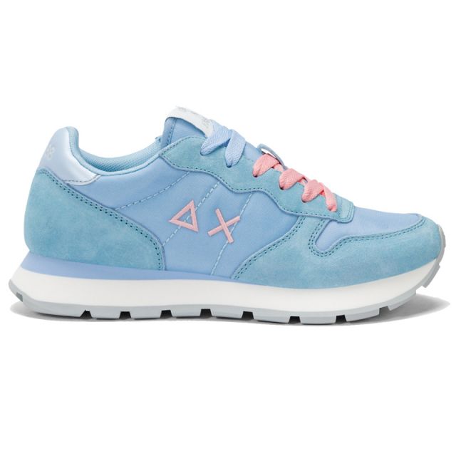 SUN68 SNEAKERS ALLY SOLID NYLON AZZURRO Z35201-05