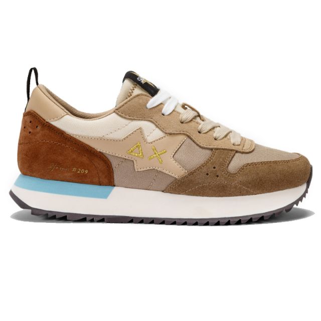 SUN68 STARGIRL MULTICOLOR BEIGE SCURO Z43209-7731